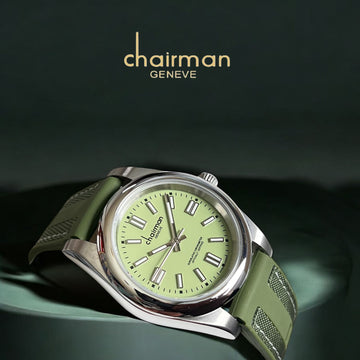 Chairman Geneve Superlative Chronometer Green Gents Watch