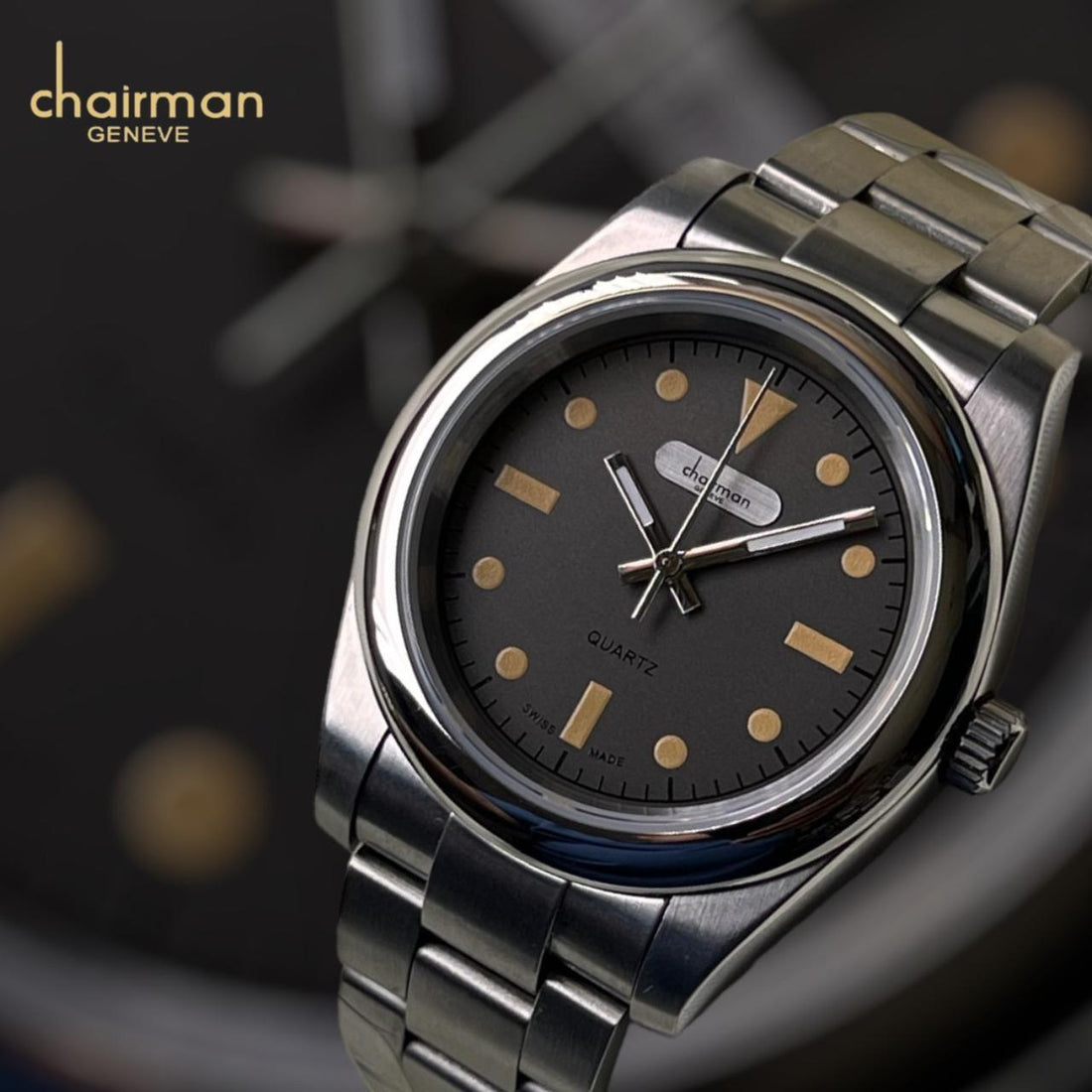 rolex style luxury watch